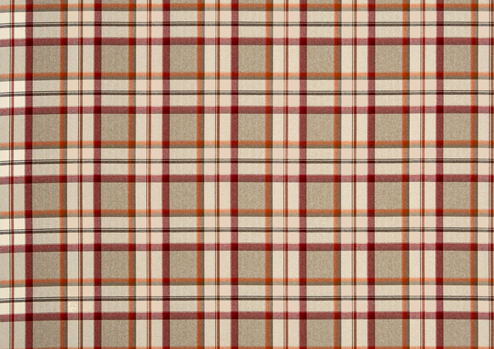 Hatfield, Cranberry - Fabric Only - Image 3